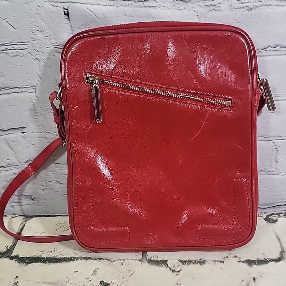 Walter by Walter Baker Red Leather Crossbody Purse Vintage Designer Purseโ